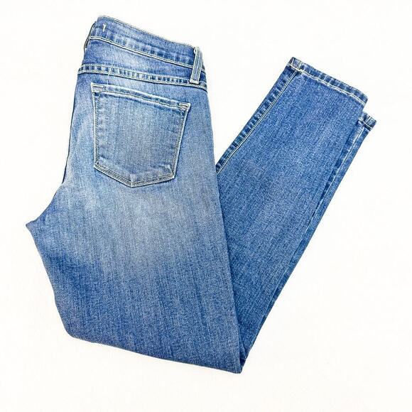 Flying Monkey Dark Wash Distressed Denim Jeans Size 27 - Picture 8 of 8